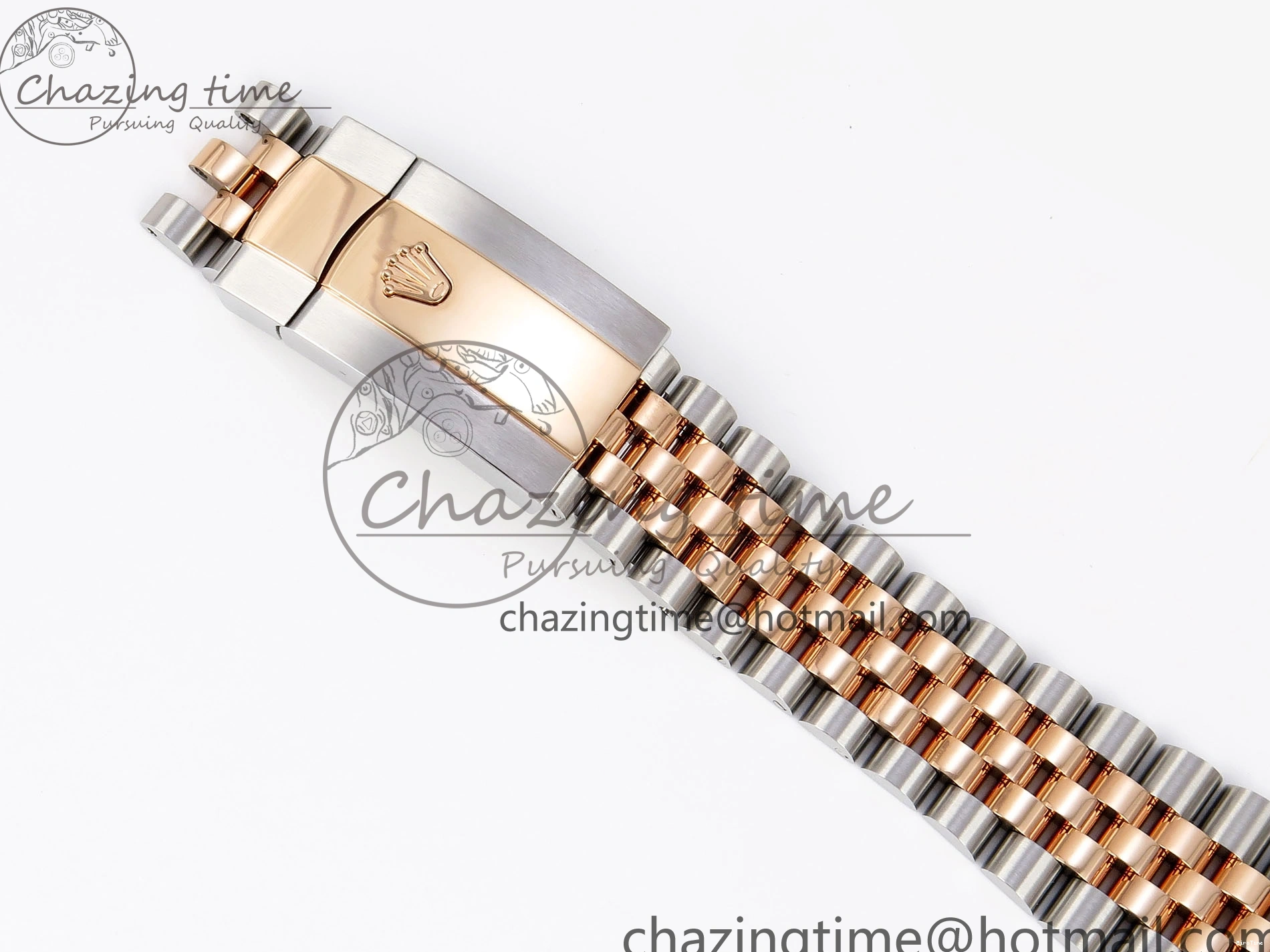 MiroTime 0226 Original DateJust 41 126331 904L SS RG VSF 1:1 Best Edition Brown Dial on Jubilee Bracelet VS 1711